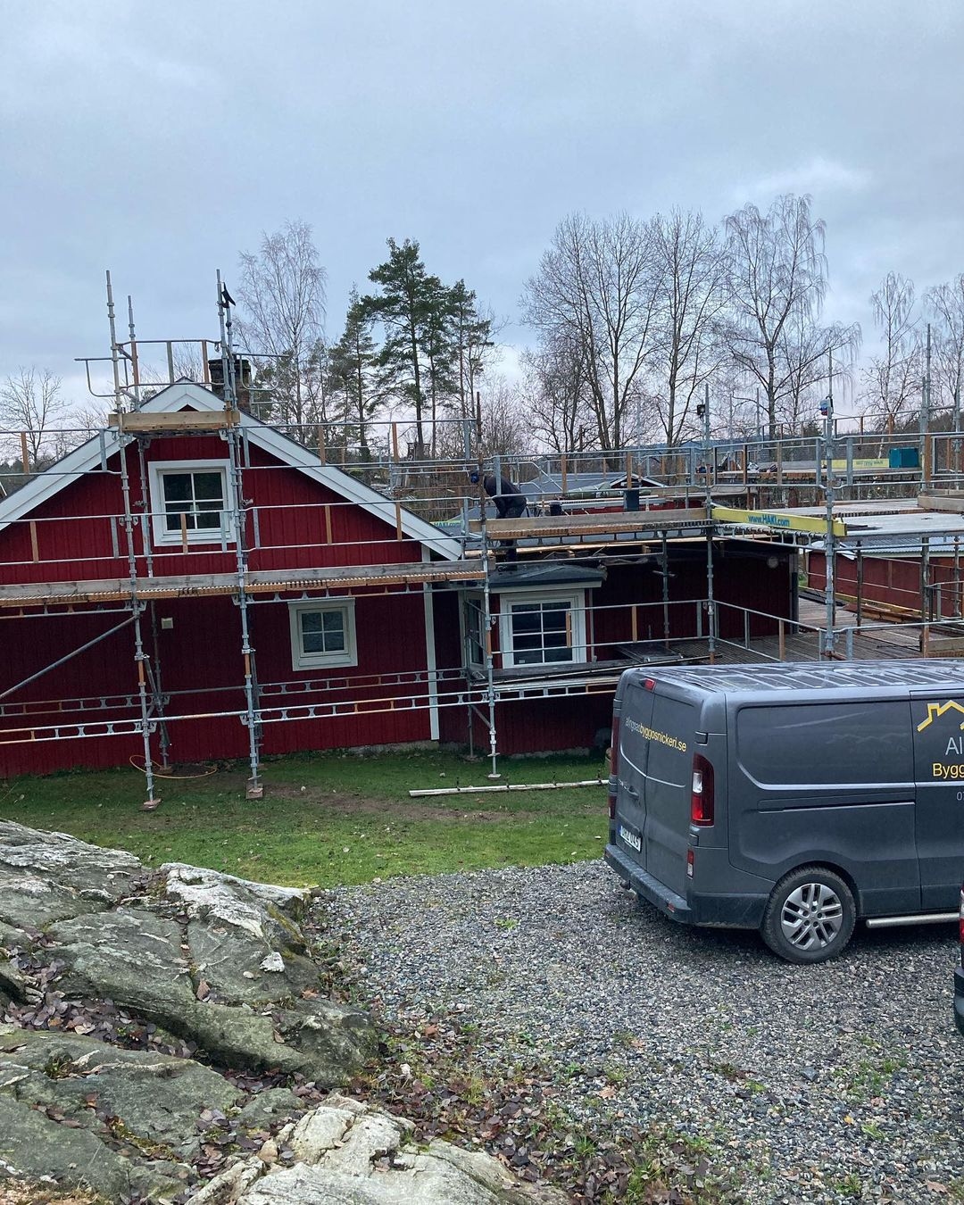 Påbyggnad våning
